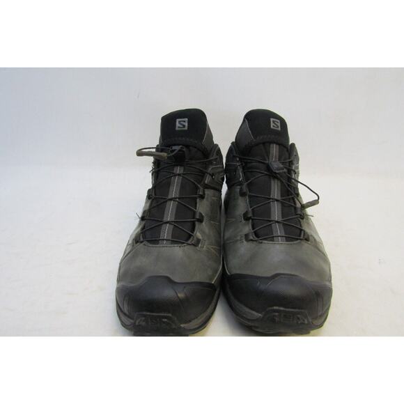 Salomon Mens Size 12 M Gray Black Lace Up Comfort Active Ankle Hiking Shoes main image 5